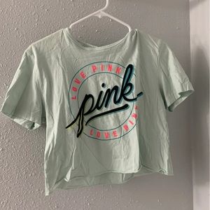 Cropped PINK Tee